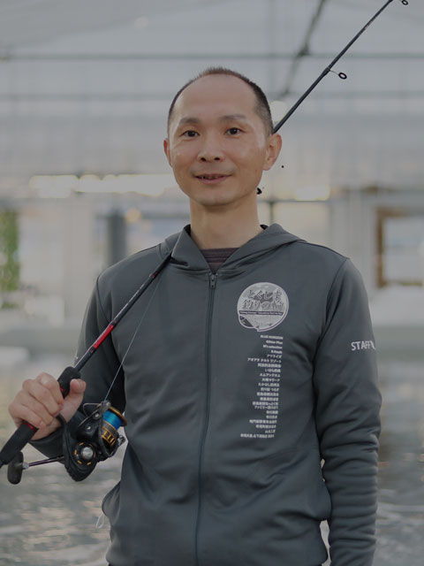 とくしま釣りの輪代表 阿部 司