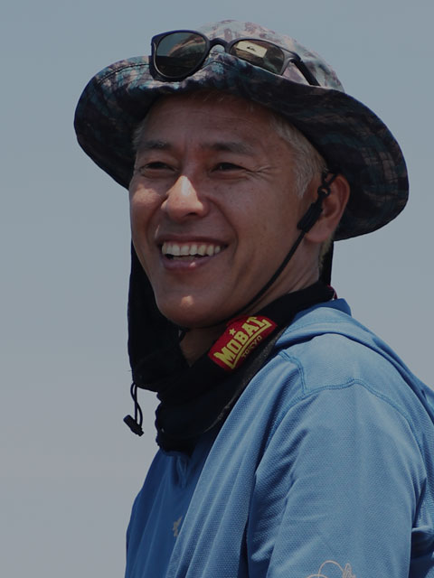 とくしま釣りの輪代表 阿部 司